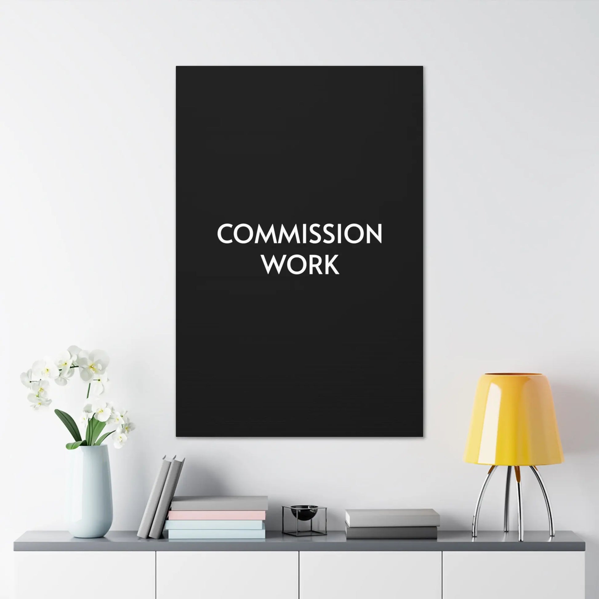 Commission Work on Canvas (Unframed) | Canvas Gallery Wraps 