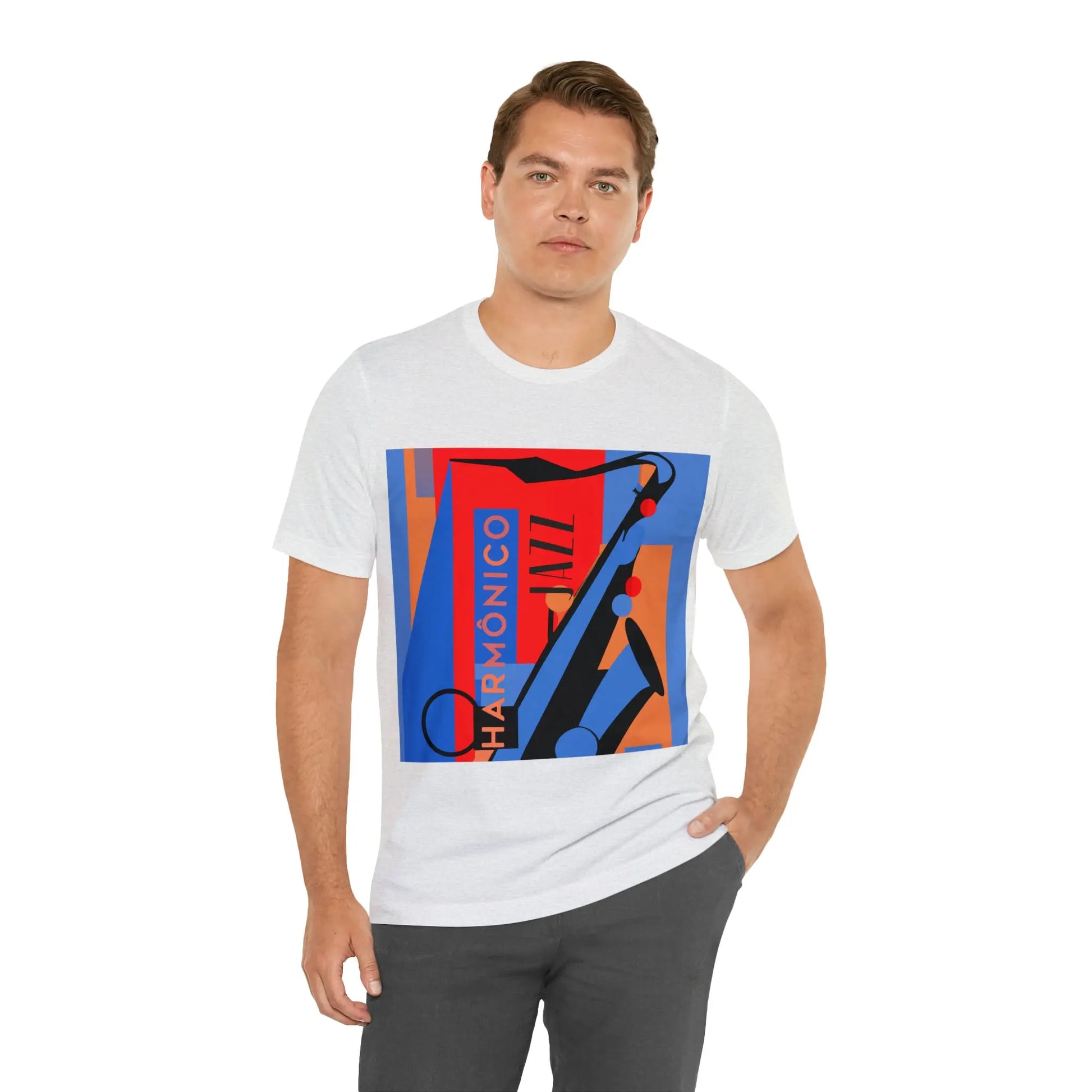 Harmônico Jazz Graphic T-Shirt | Unisex Jersey Short Sleeve Tee 