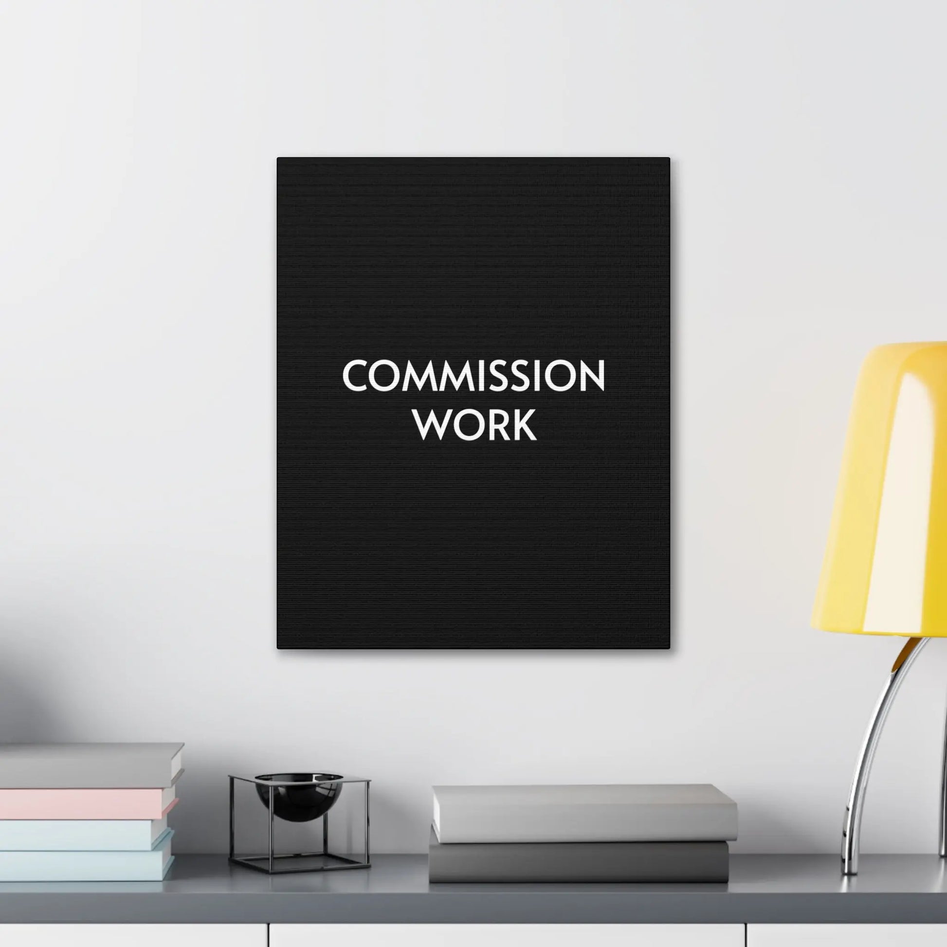 Commission Work on Canvas (Unframed) | Canvas Gallery Wraps 