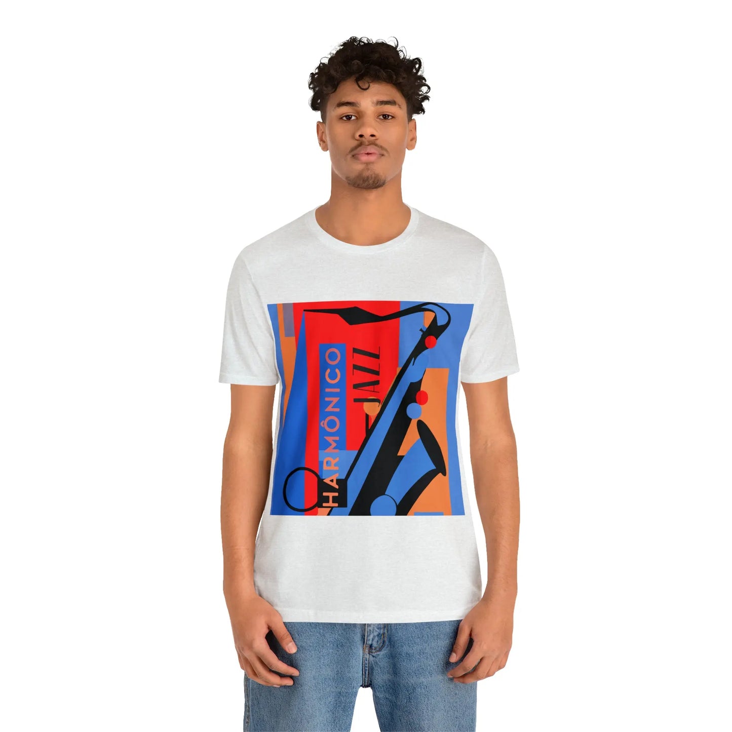 Harmônico Jazz Graphic T-Shirt | Unisex Jersey Short Sleeve Tee 