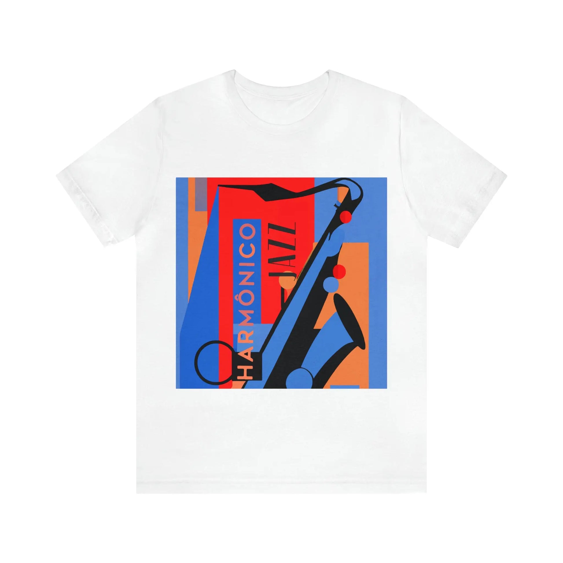 Harmônico Jazz Graphic T-Shirt | Unisex Jersey Short Sleeve Tee 