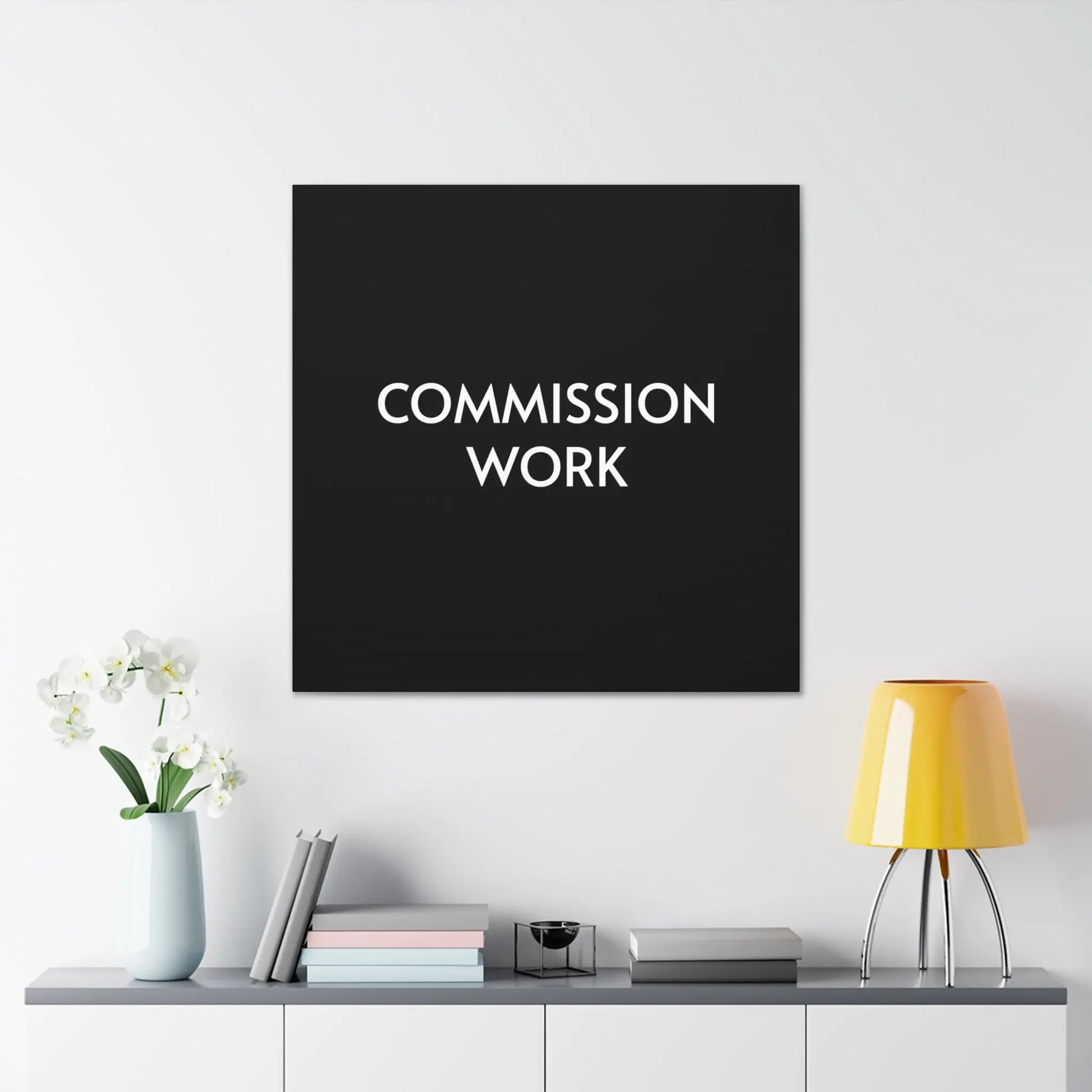 Commission Work on Canvas (Unframed) | Canvas Gallery Wraps 