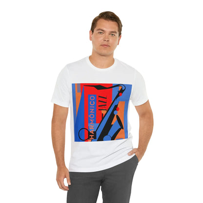 Harmônico Jazz Graphic T-Shirt | Unisex Jersey Short Sleeve Tee 