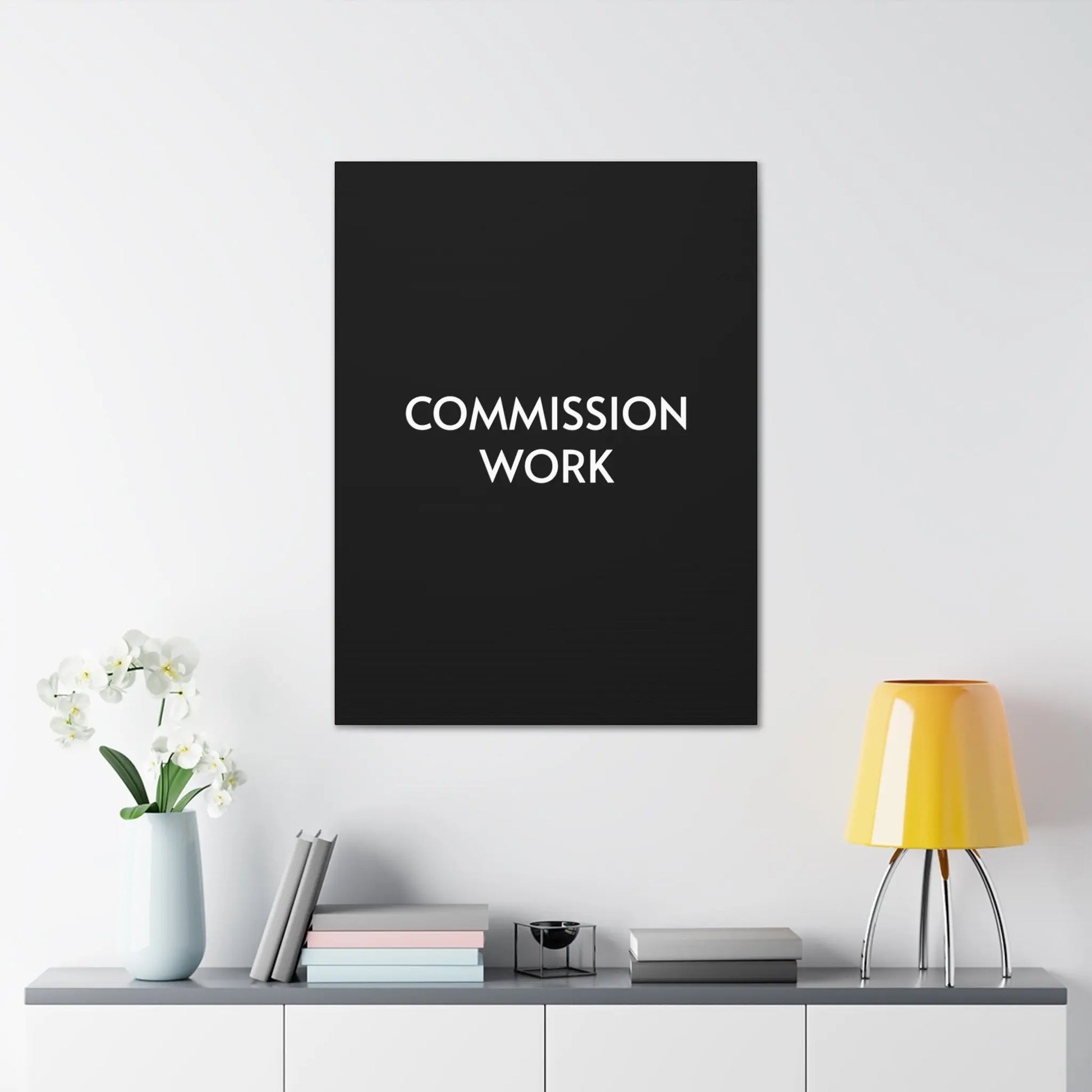 Commission Work on Canvas (Unframed) | Canvas Gallery Wraps 