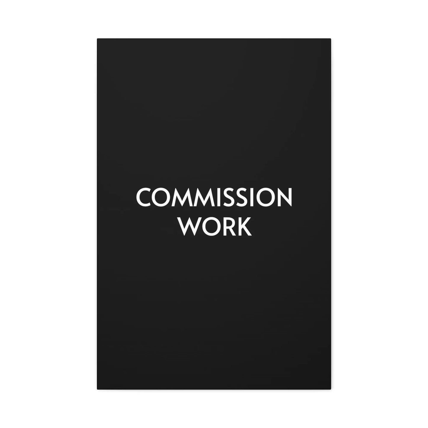 Commission Work on Canvas (Unframed) | Canvas Gallery Wraps 