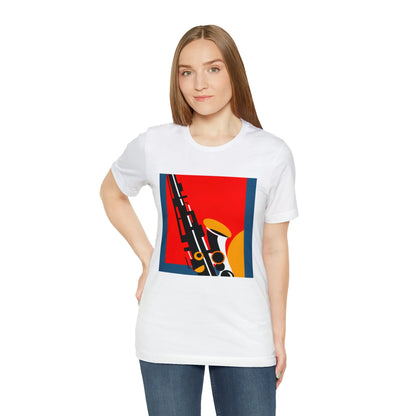 All About Sax Graphic T Shirt | Unisex Jersey Short Sleeve Tee 