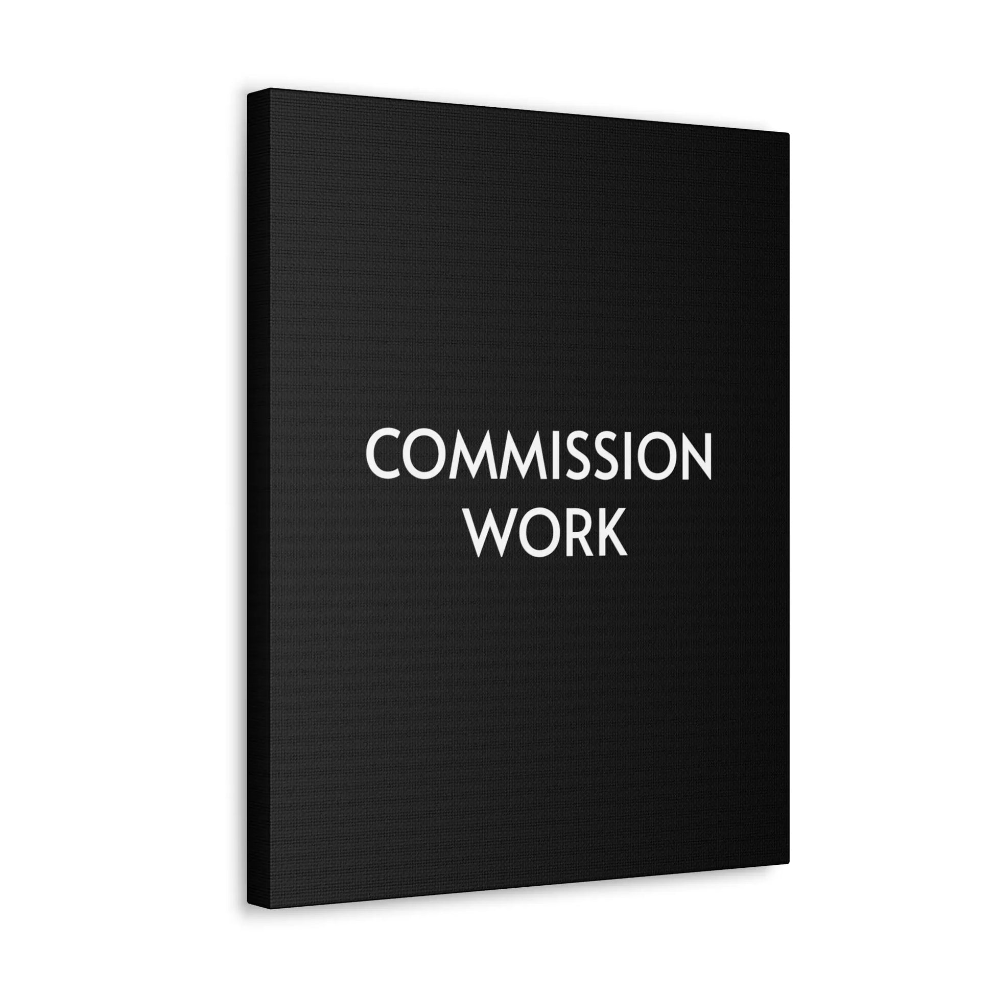 Commission Work on Canvas (Unframed) | Canvas Gallery Wraps 