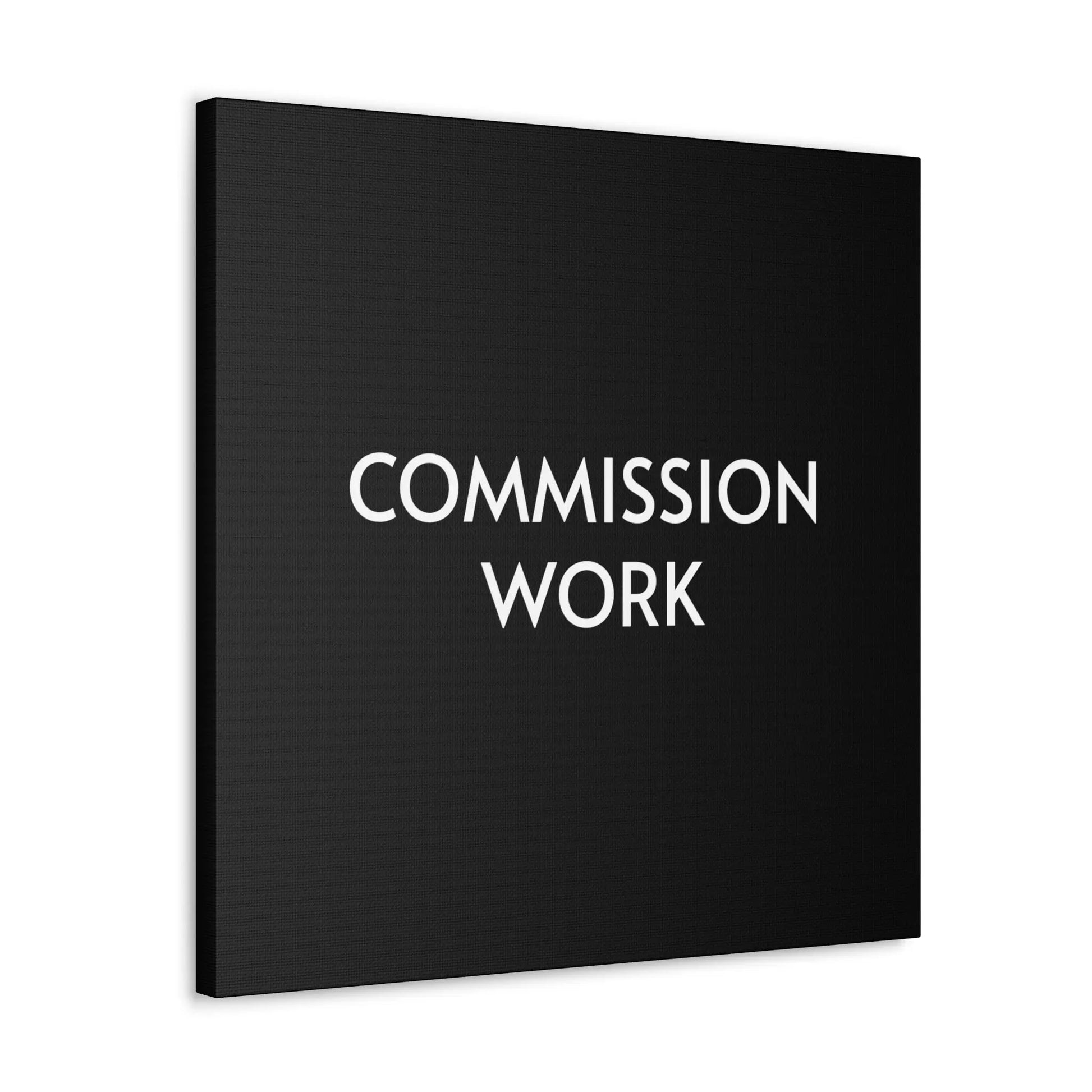 Commission Work on Canvas (Unframed) | Canvas Gallery Wraps 