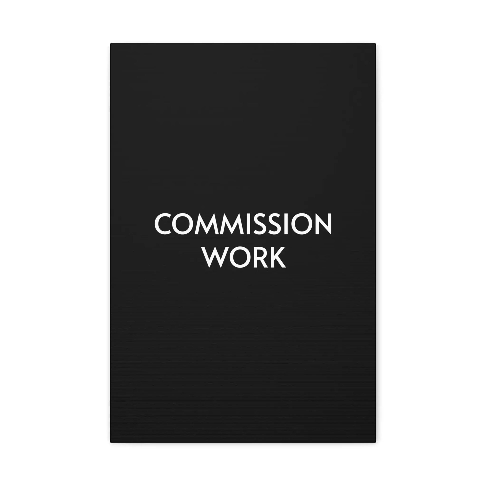 Commission Work on Canvas (Unframed) | Canvas Gallery Wraps 