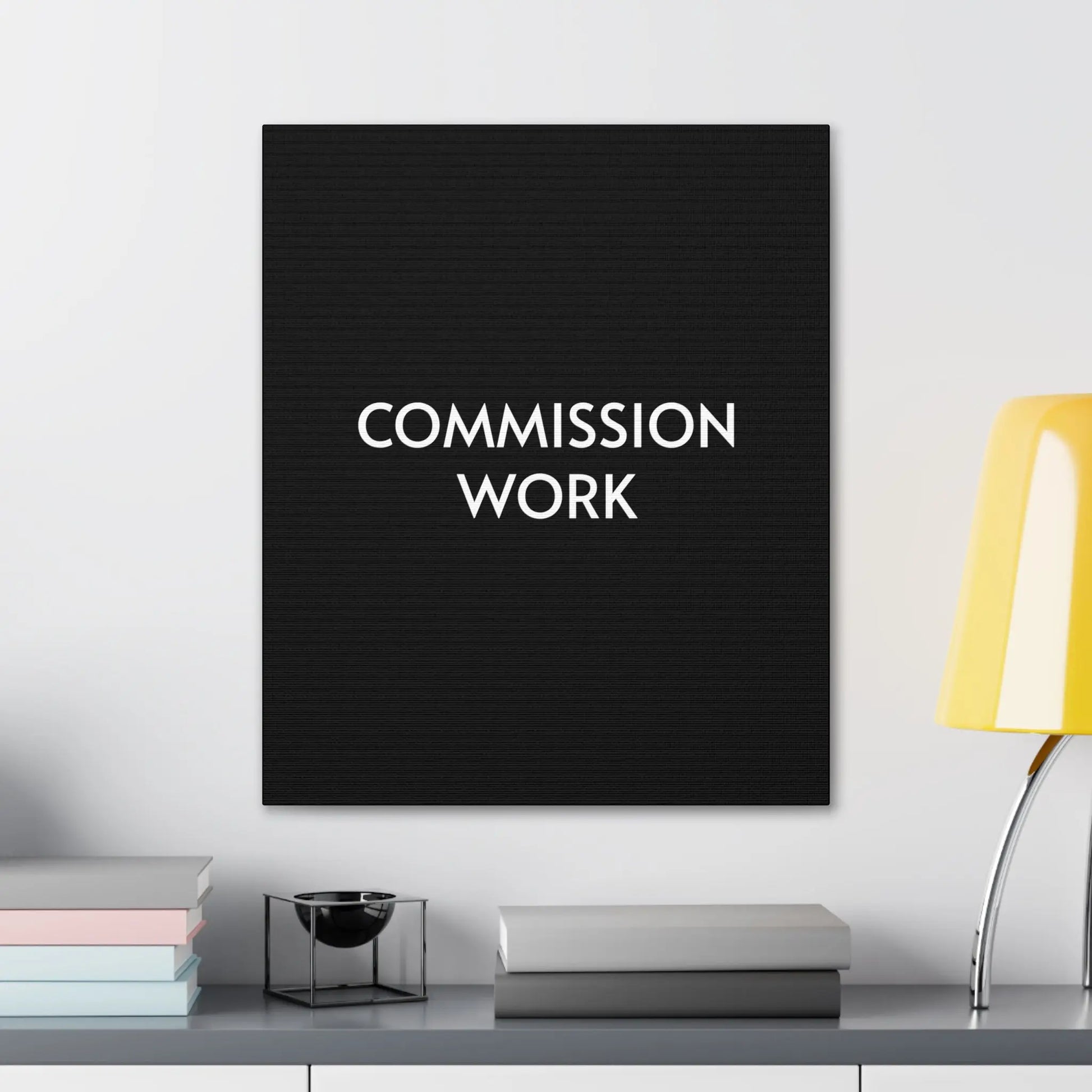 Commission Work on Canvas (Unframed) | Canvas Gallery Wraps 