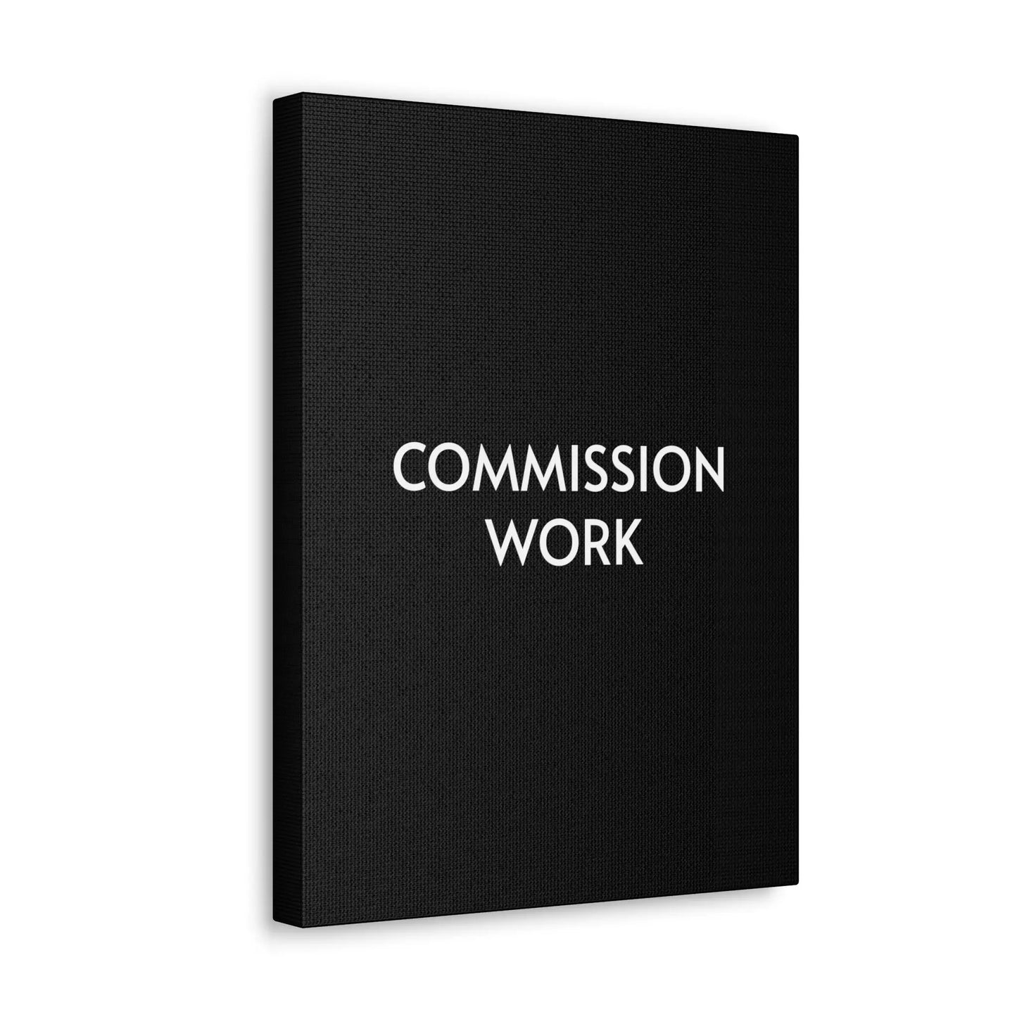 Commission Work on Canvas (Unframed) | Canvas Gallery Wraps 