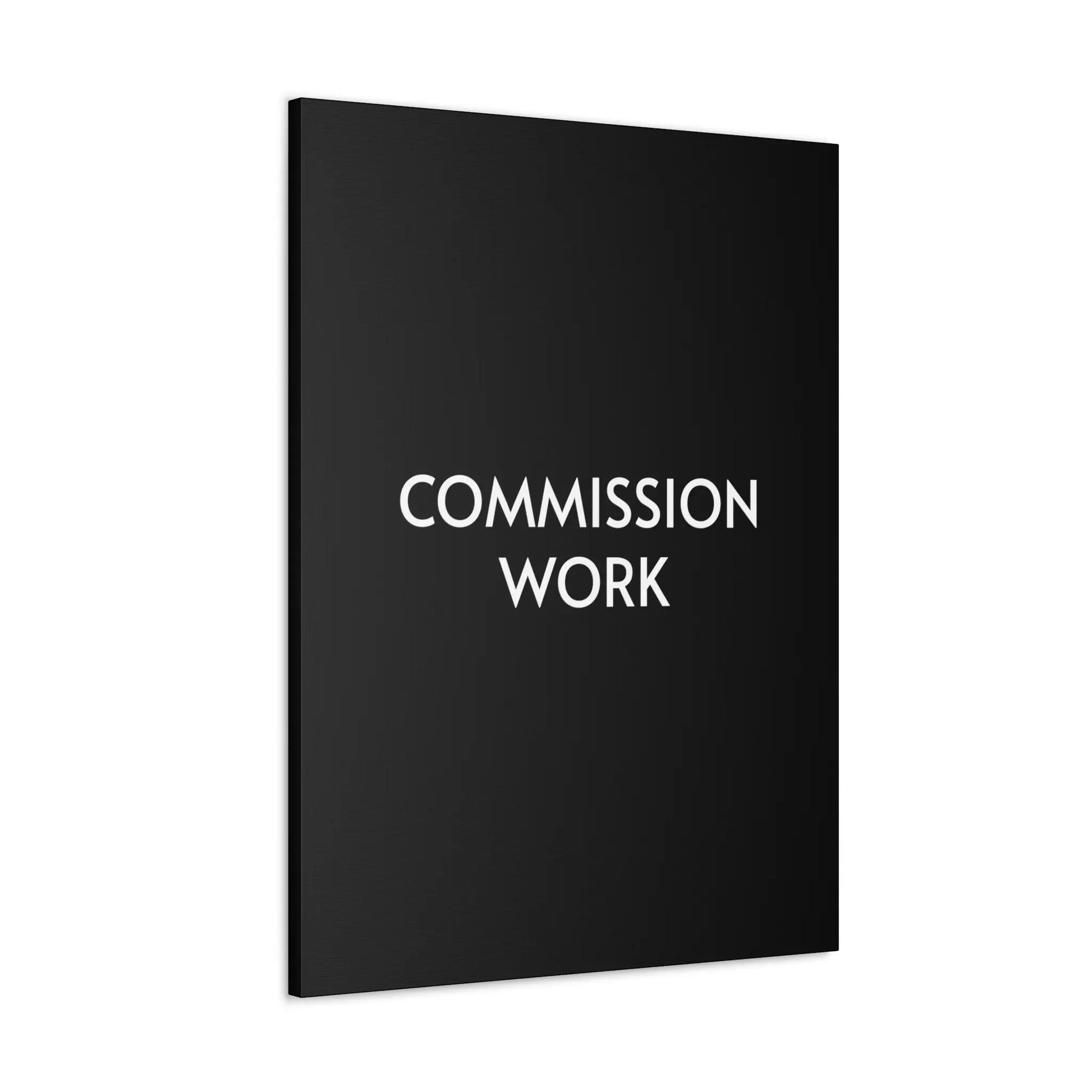 Commission Work on Canvas (Unframed) | Canvas Gallery Wraps 