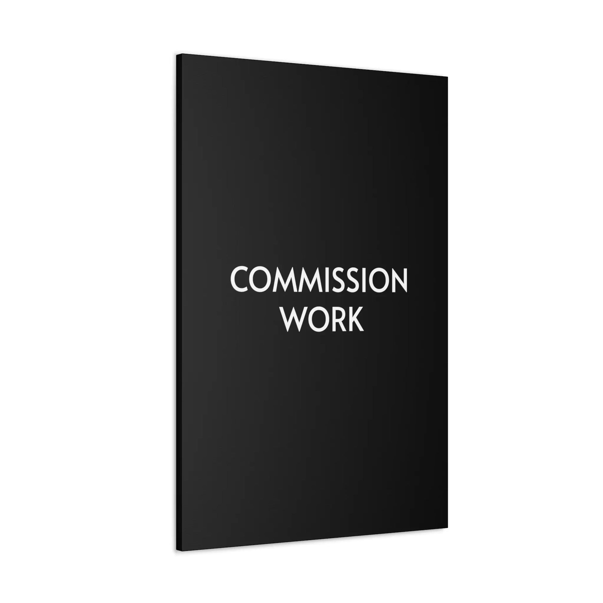 Commission Work on Canvas (Unframed) | Canvas Gallery Wraps 