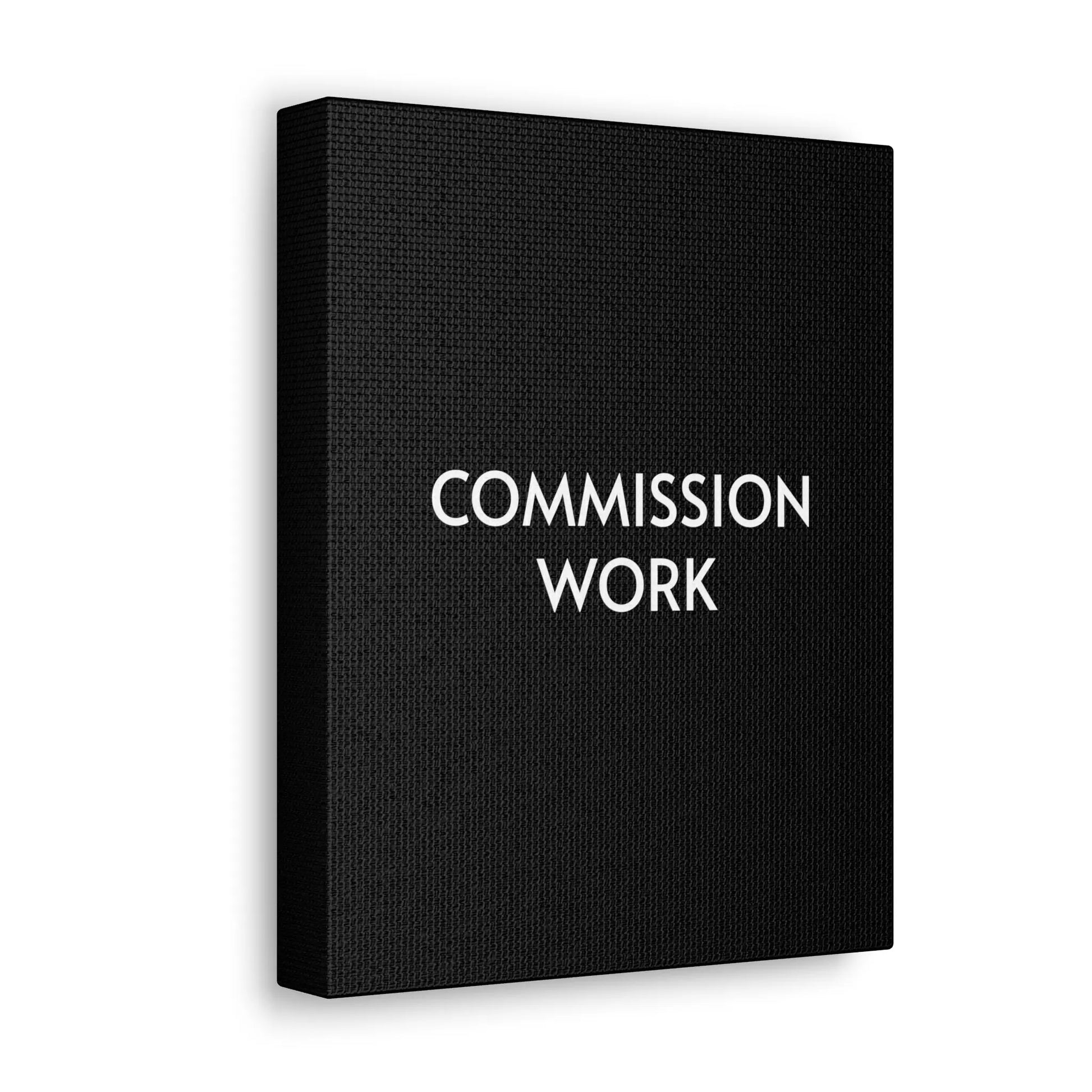 Commission Work on Canvas (Unframed) | Canvas Gallery Wraps 