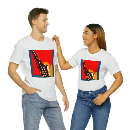 All About Sax Graphic T Shirt | Unisex Jersey Short Sleeve Tee 