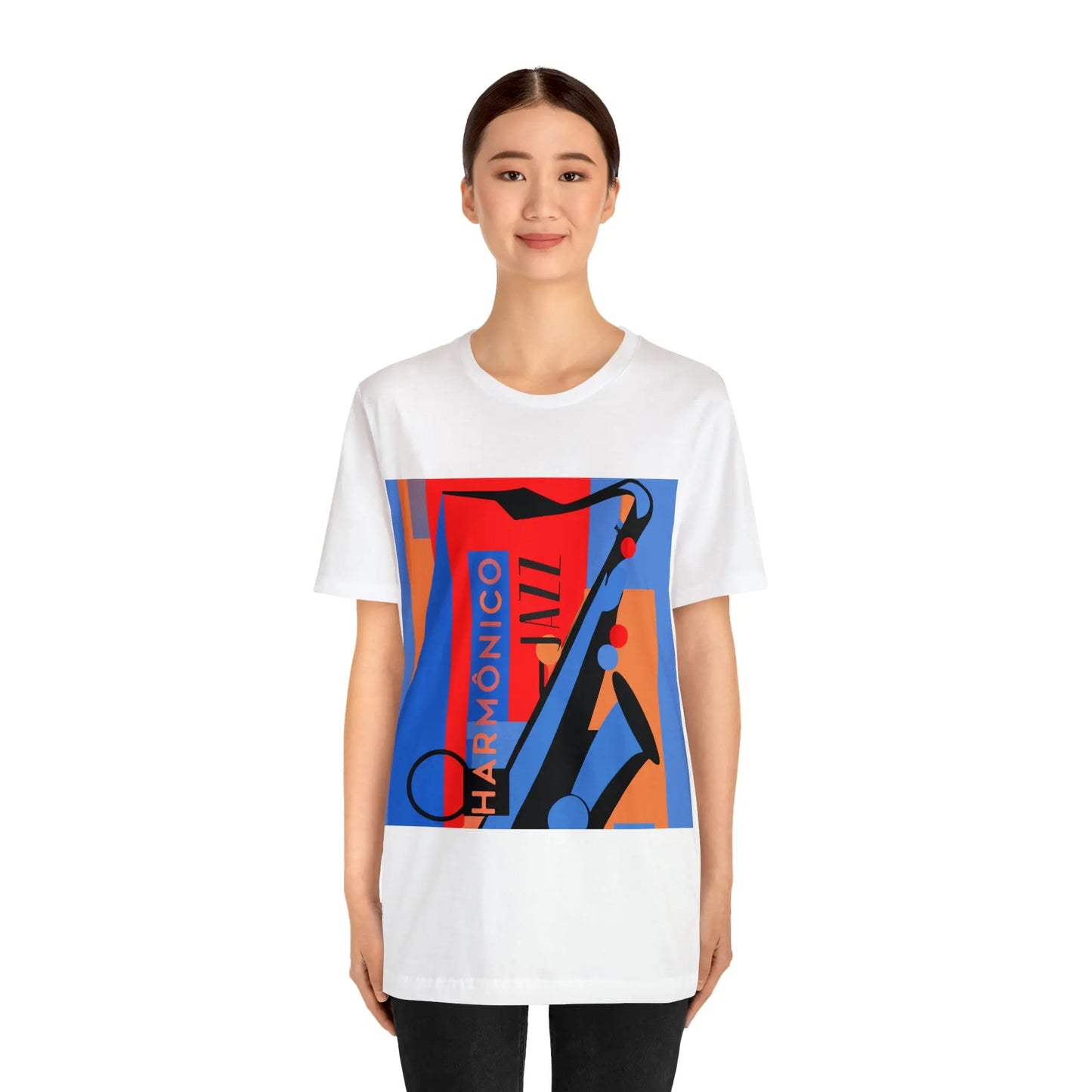 Harmônico Jazz Graphic T-Shirt | Unisex Jersey Short Sleeve Tee 