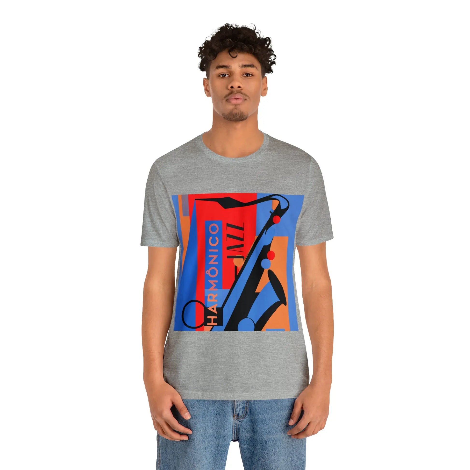 Harmônico Jazz Graphic T-Shirt | Unisex Jersey Short Sleeve Tee 