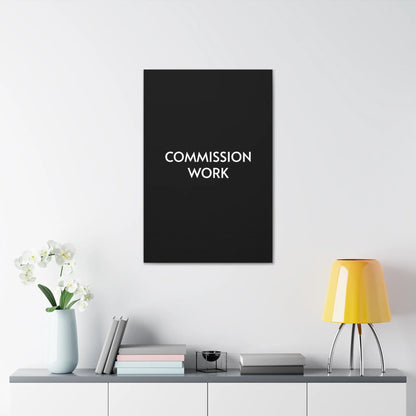 Commission Work on Canvas (Unframed) | Canvas Gallery Wraps 