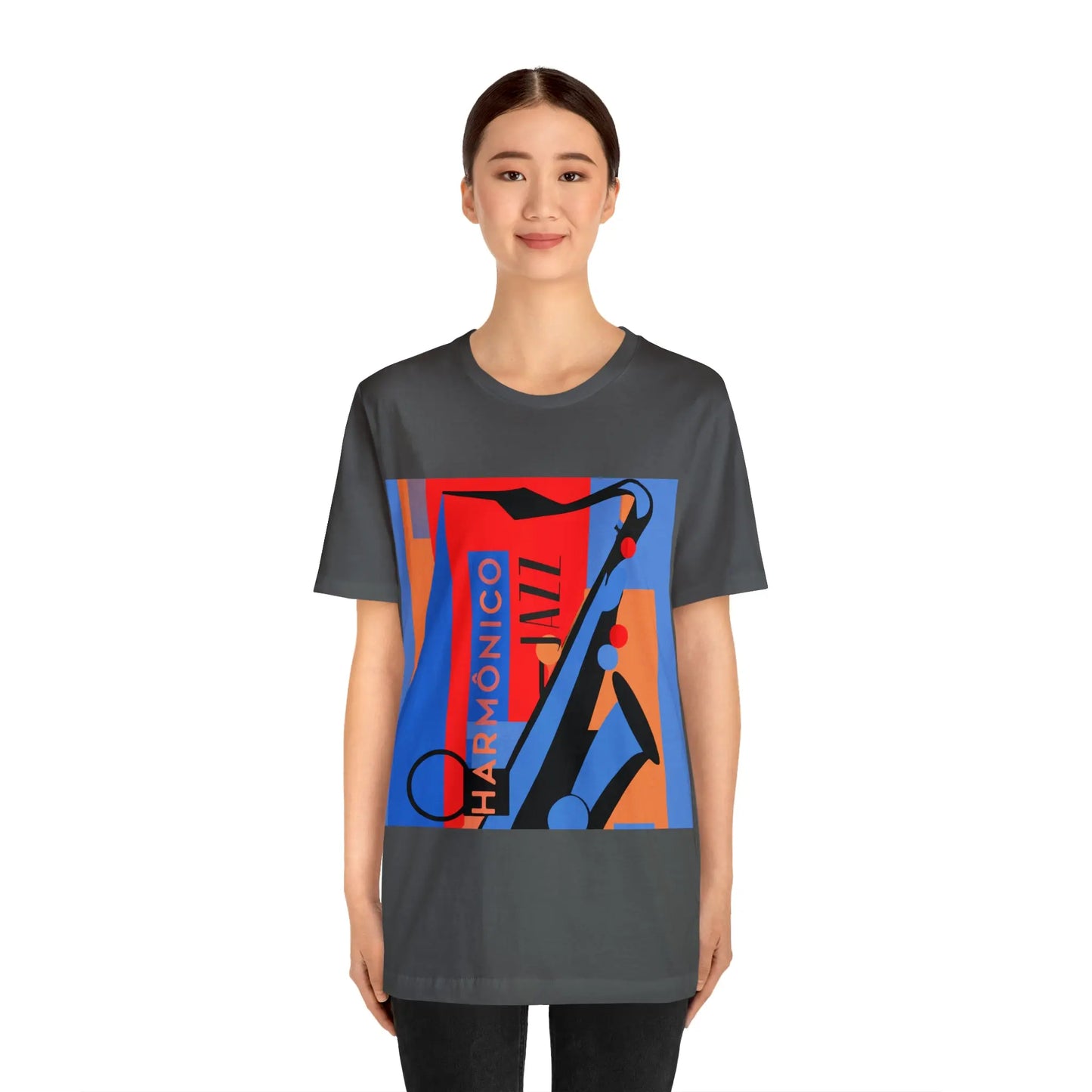 Harmônico Jazz Graphic T-Shirt | Unisex Jersey Short Sleeve Tee 