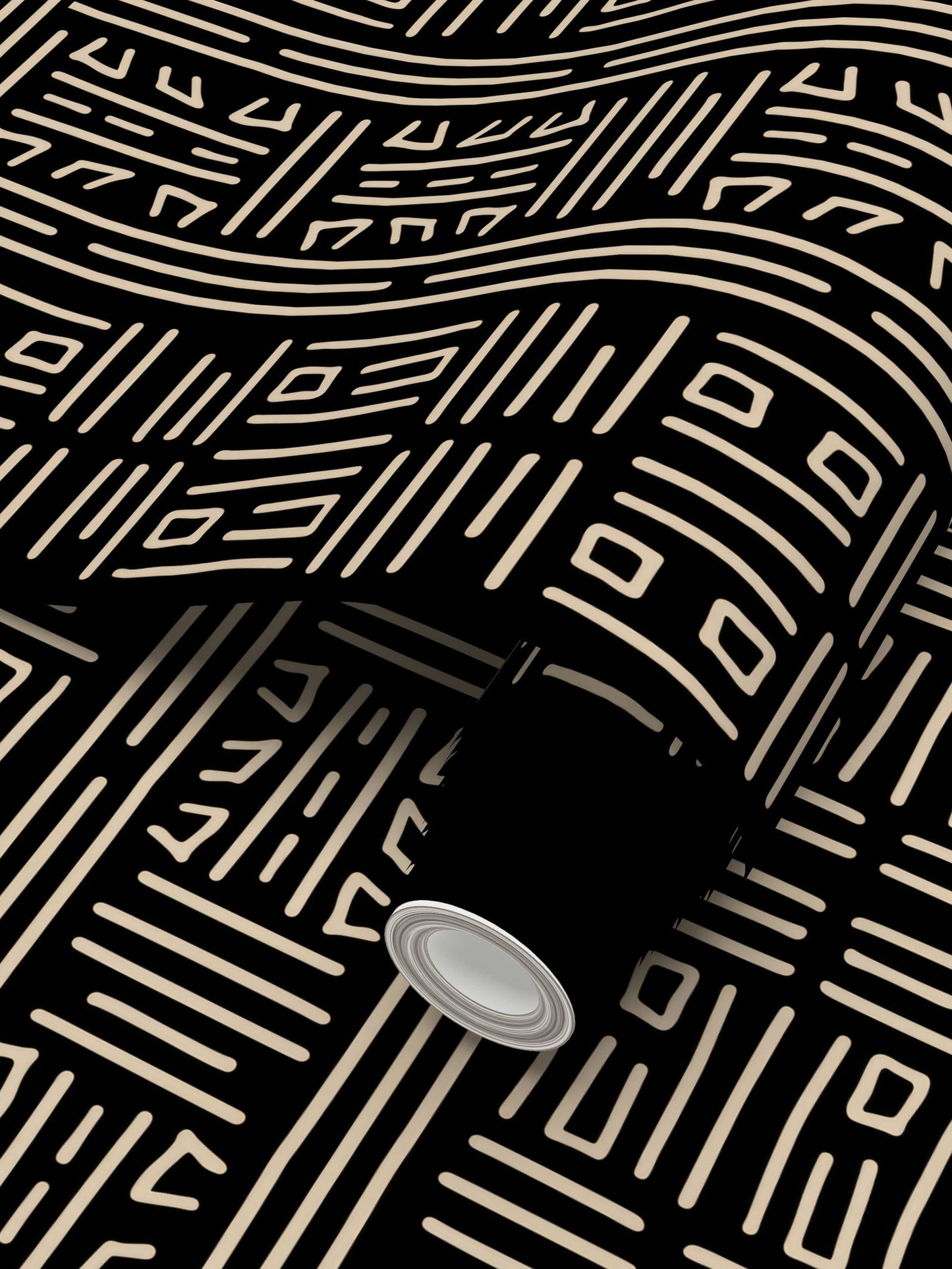 African Mudcloth Luxury Wallpaper 01