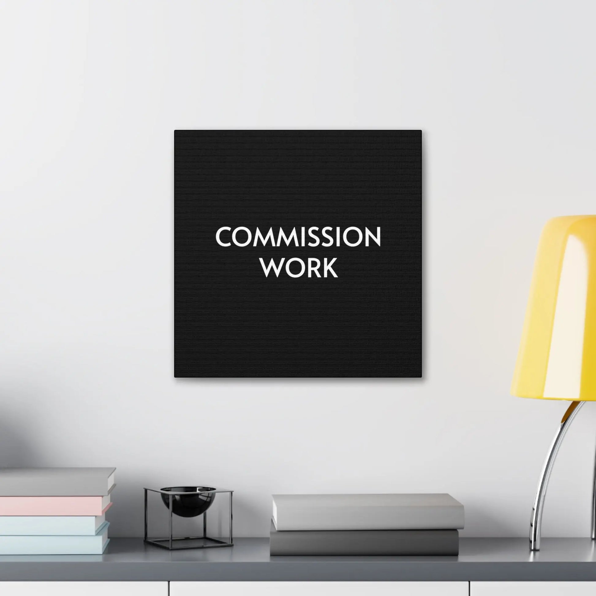 Commission Work on Canvas (Unframed) | Canvas Gallery Wraps 