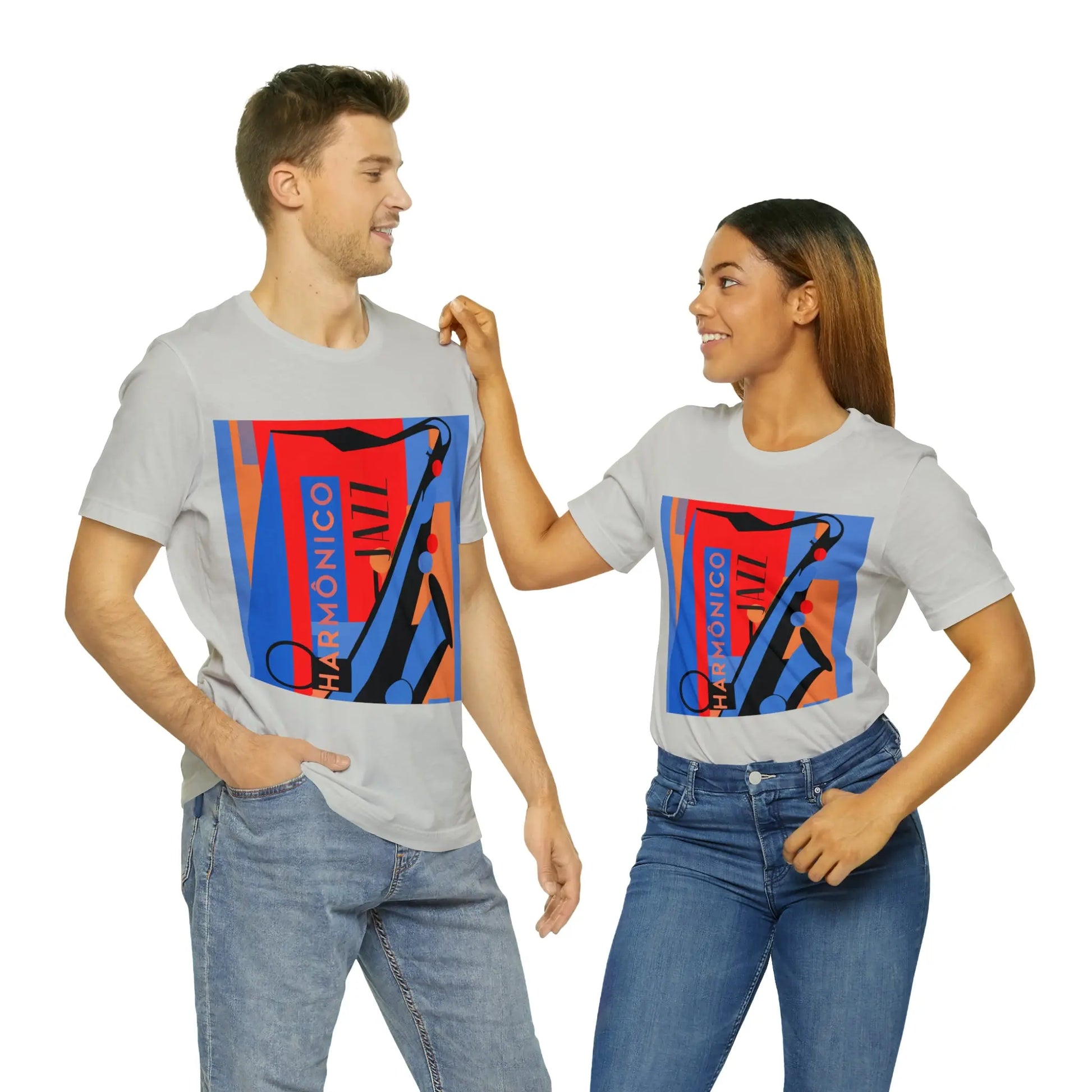 Harmônico Jazz Graphic T-Shirt | Unisex Jersey Short Sleeve Tee 