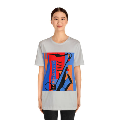 Harmônico Jazz Graphic T-Shirt | Unisex Jersey Short Sleeve Tee 