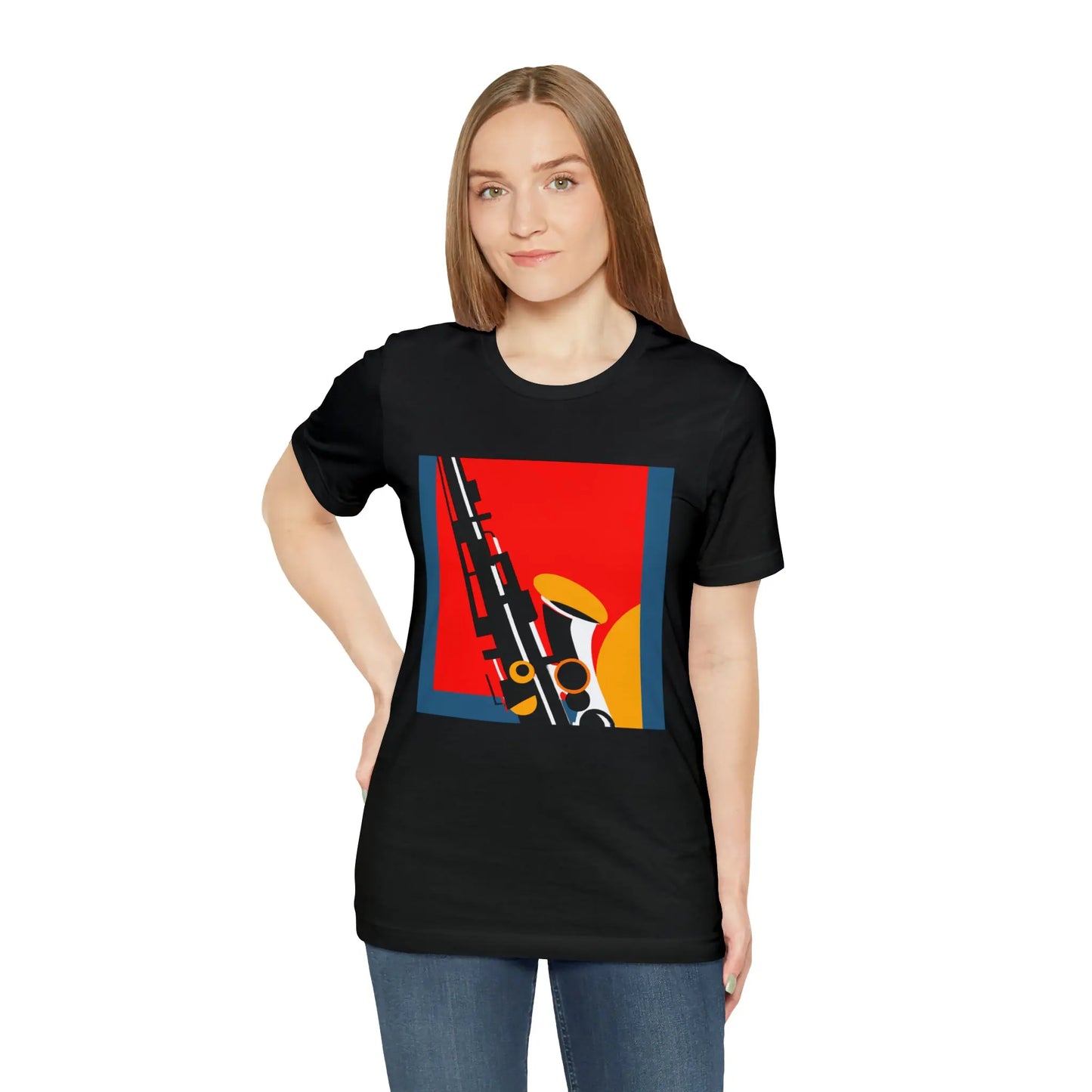 All About Sax Graphic T Shirt | Unisex Jersey Short Sleeve Tee 