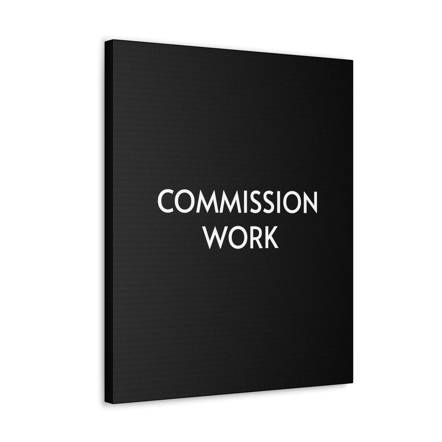 Commission Work on Canvas (Unframed) | Canvas Gallery Wraps 