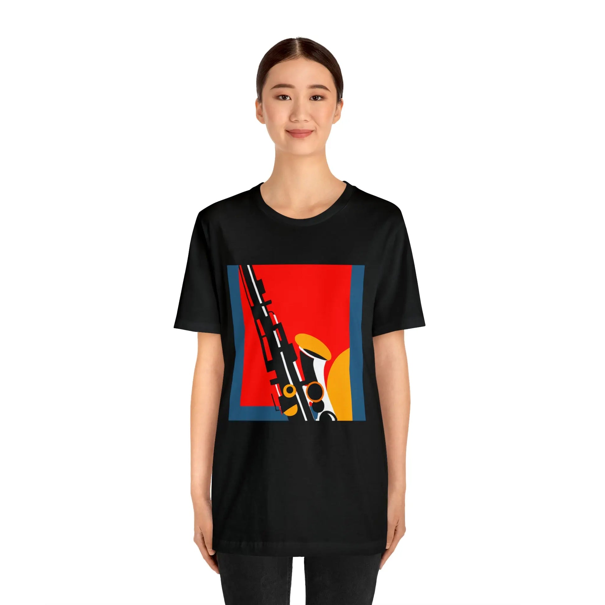 All About Sax Graphic T Shirt | Unisex Jersey Short Sleeve Tee 