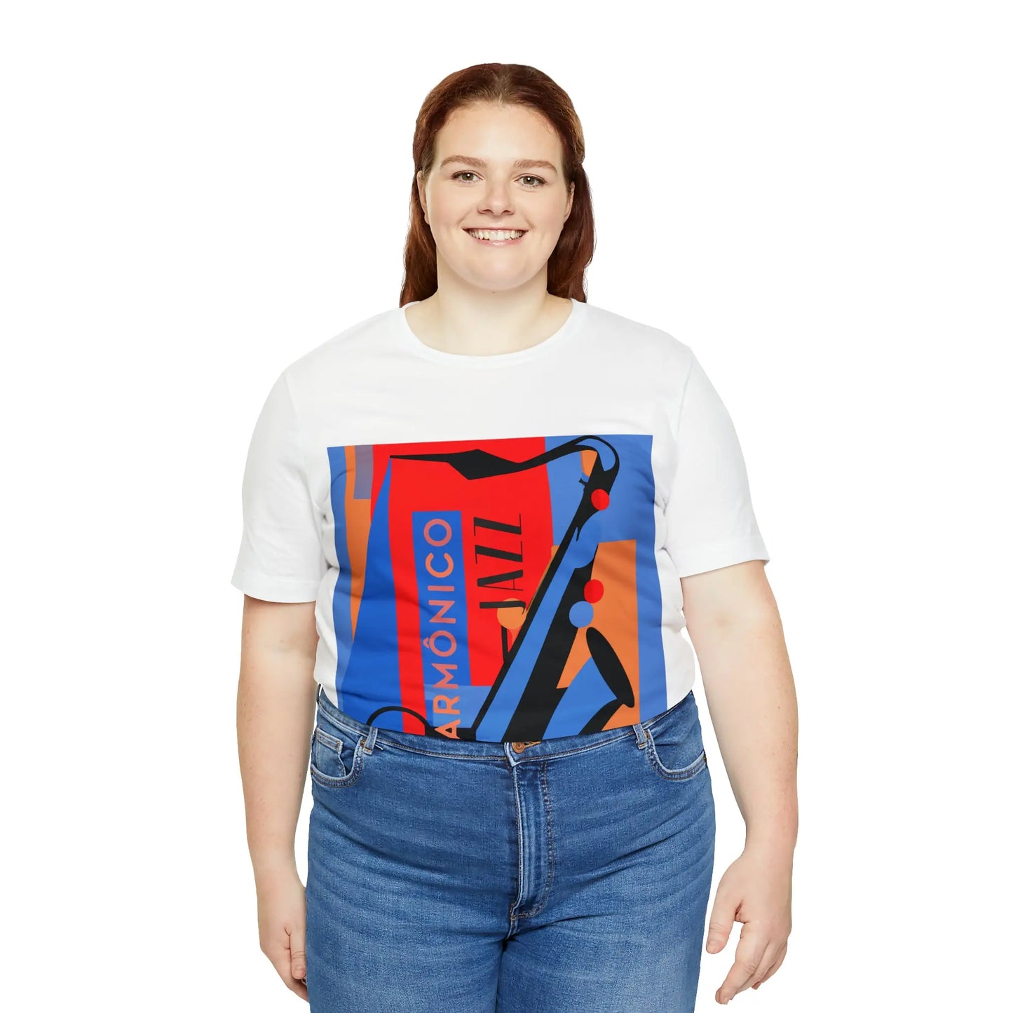 Harmônico Jazz Graphic T-Shirt | Unisex Jersey Short Sleeve Tee 
