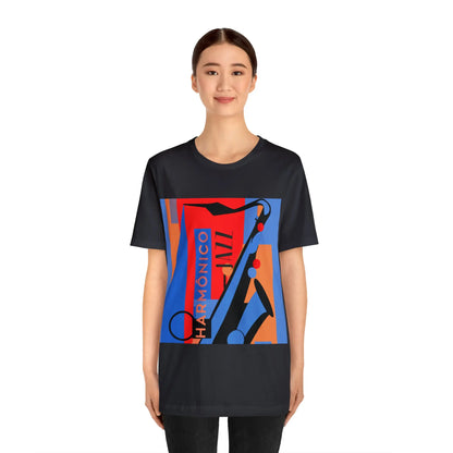 Harmônico Jazz Graphic T-Shirt | Unisex Jersey Short Sleeve Tee 