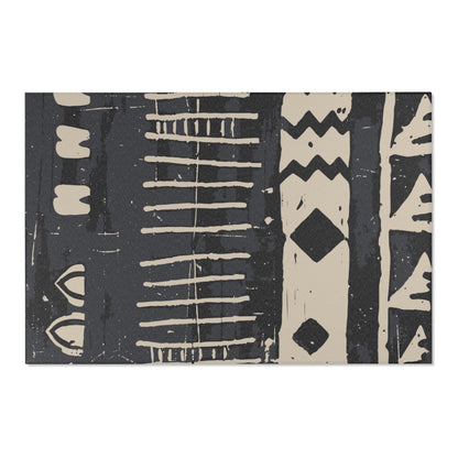 African Mudcloth Area Rug