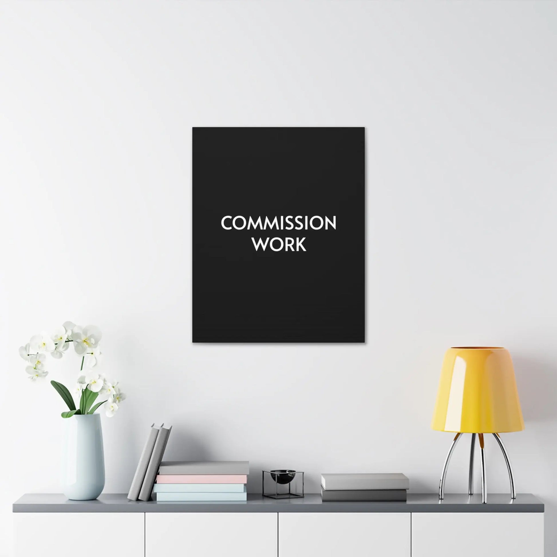 Commission Work on Canvas (Unframed) | Canvas Gallery Wraps 