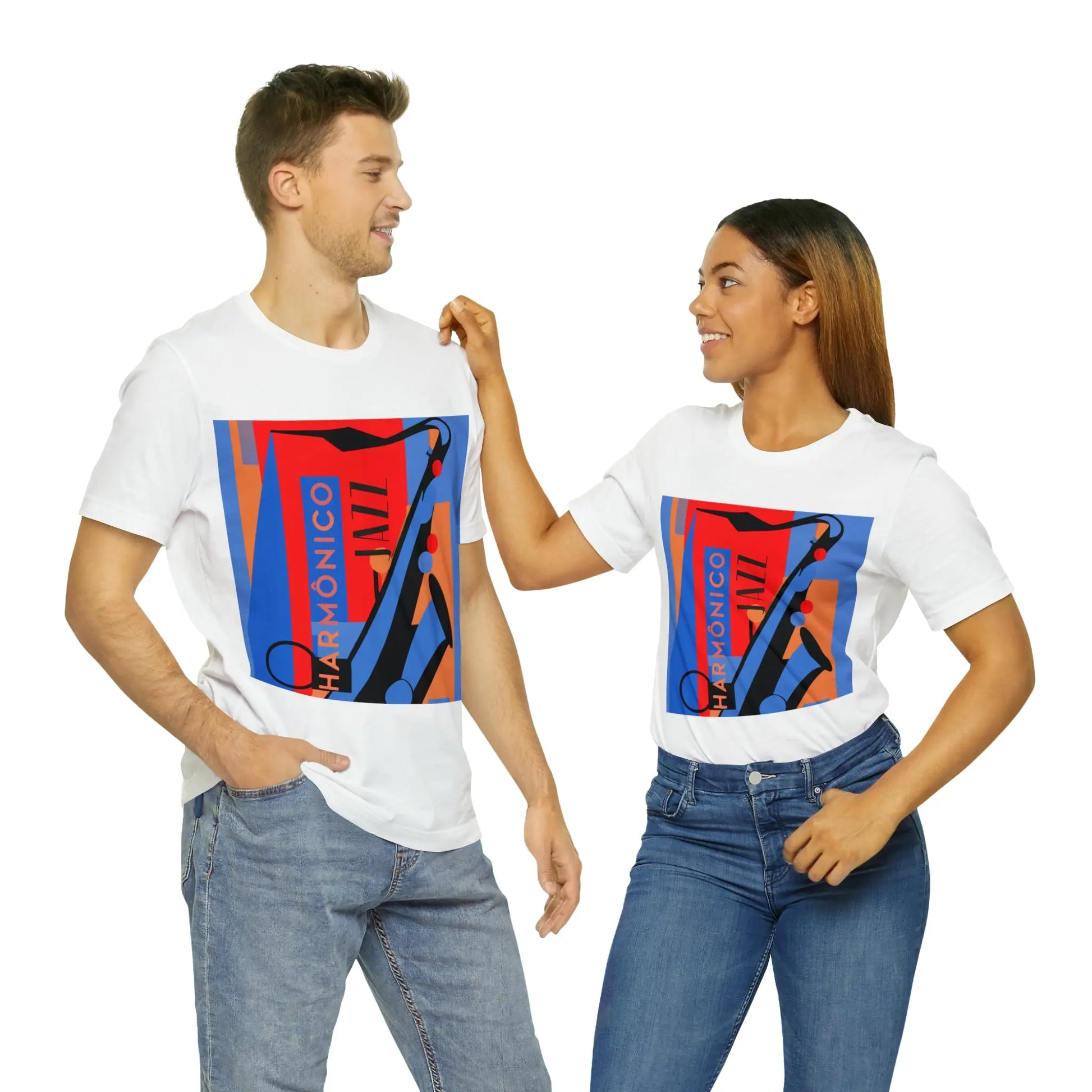 Harmônico Jazz Graphic T-Shirt | Unisex Jersey Short Sleeve Tee 