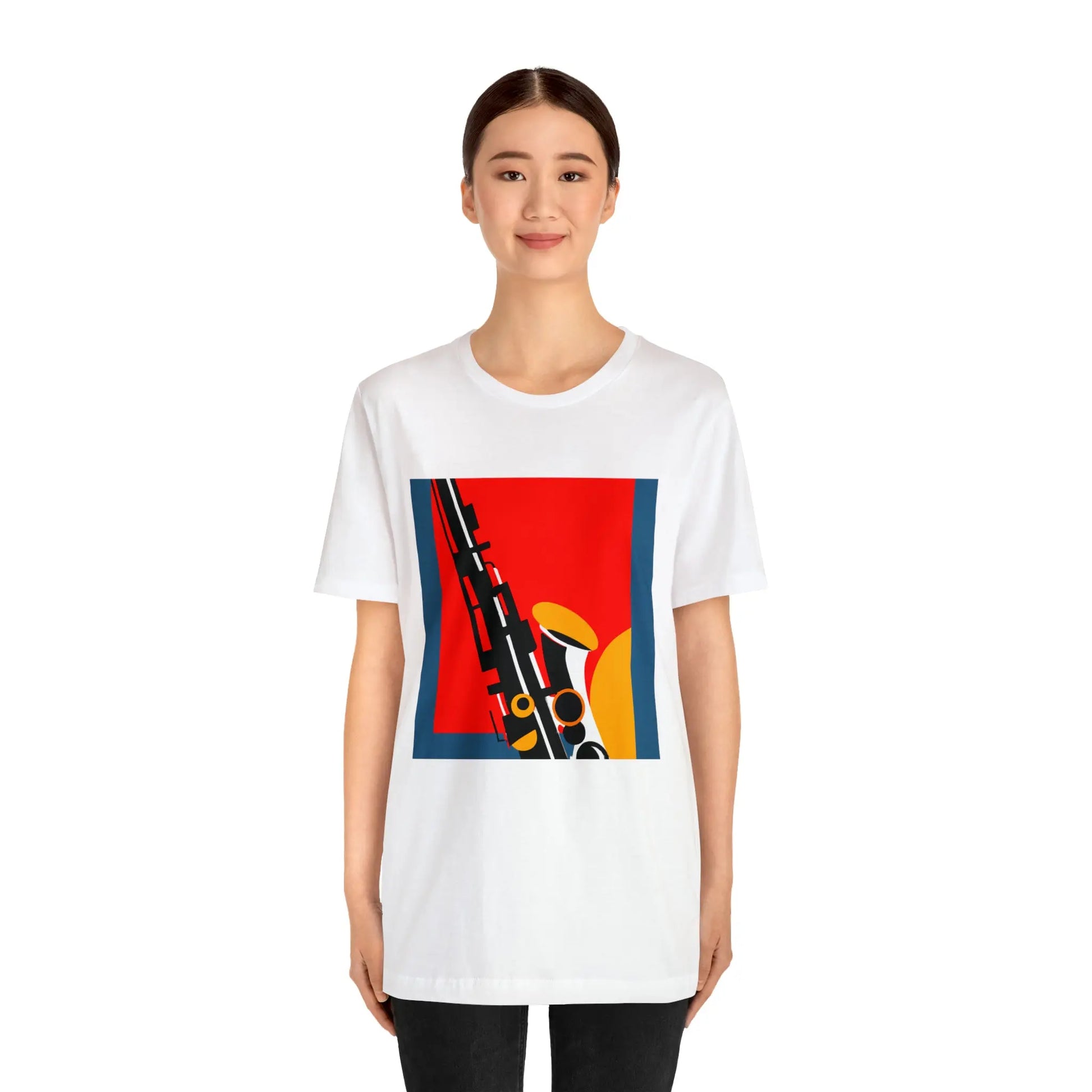 All About Sax Graphic T Shirt | Unisex Jersey Short Sleeve Tee 