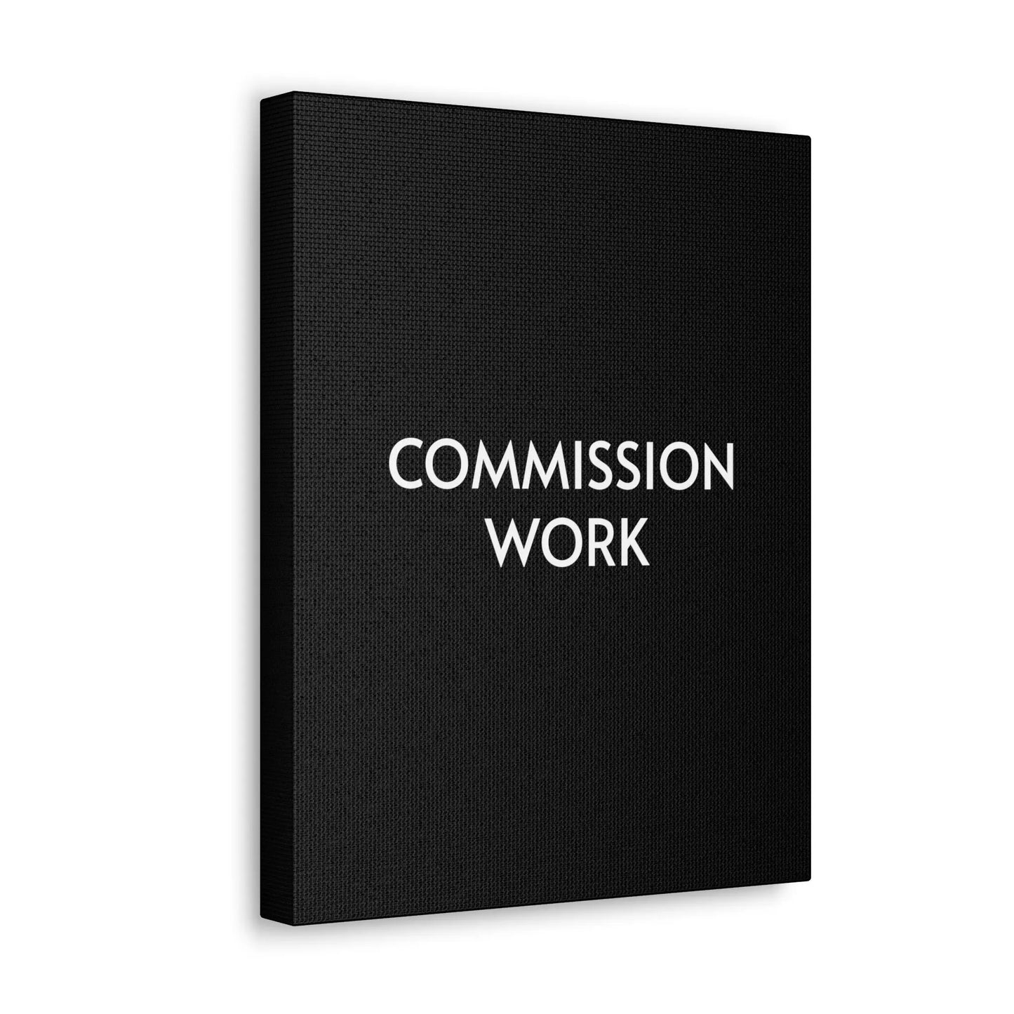 Commission Work on Canvas (Unframed) | Canvas Gallery Wraps 