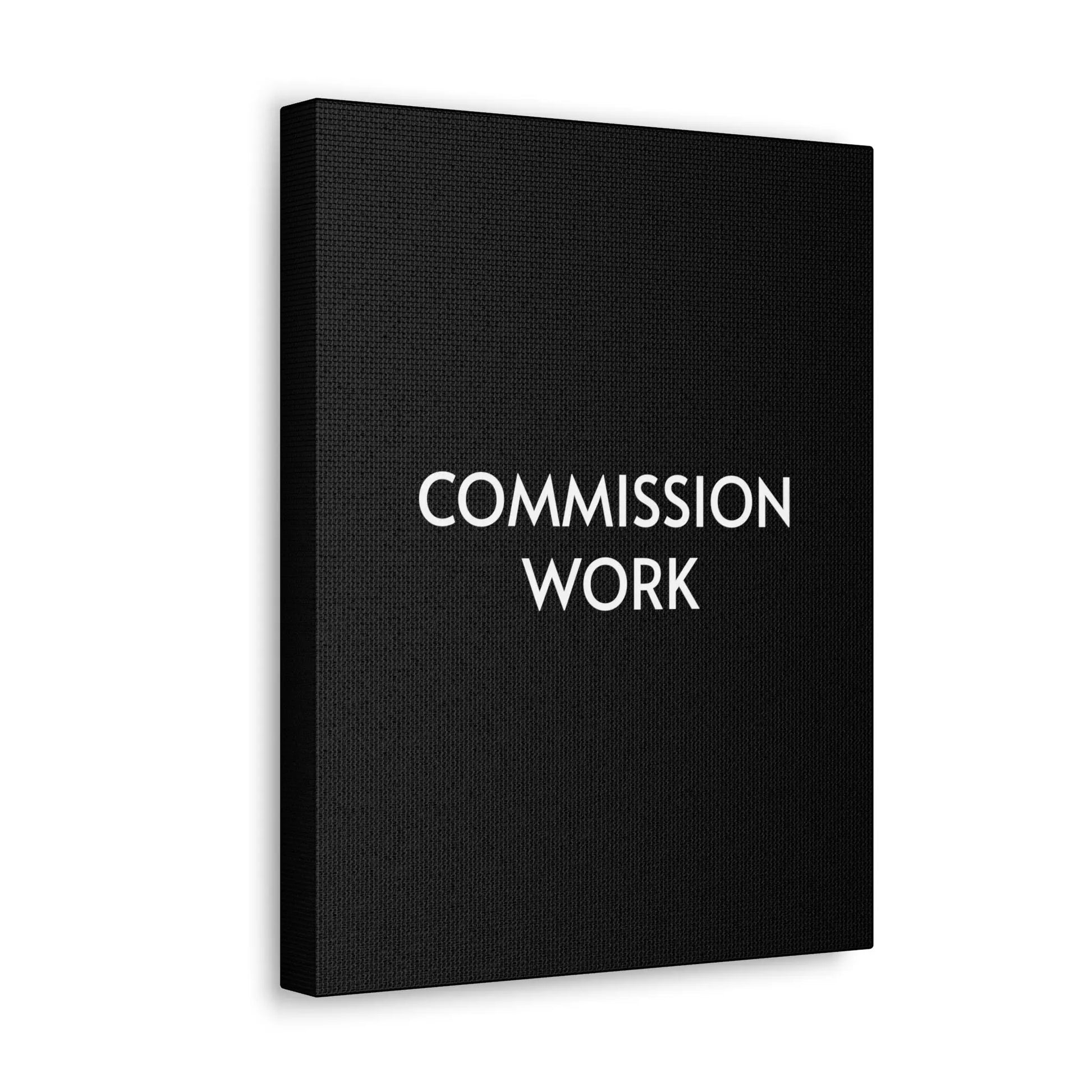 Commission Work on Canvas (Unframed) | Canvas Gallery Wraps 