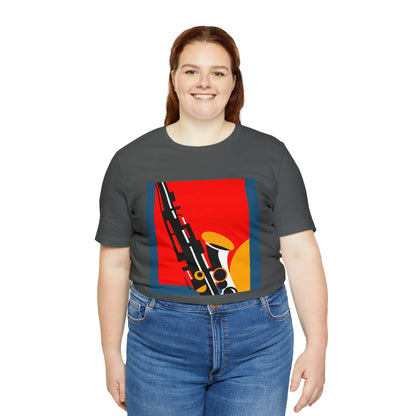 All About Sax Graphic T Shirt | Unisex Jersey Short Sleeve Tee 