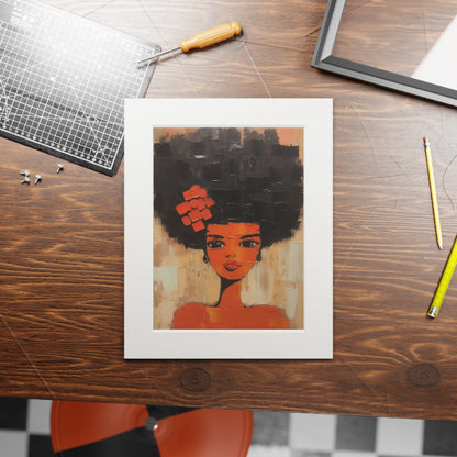 Woman Portrait VI, 2024 | Fine Art Prints | African American art prints | African American paintings 