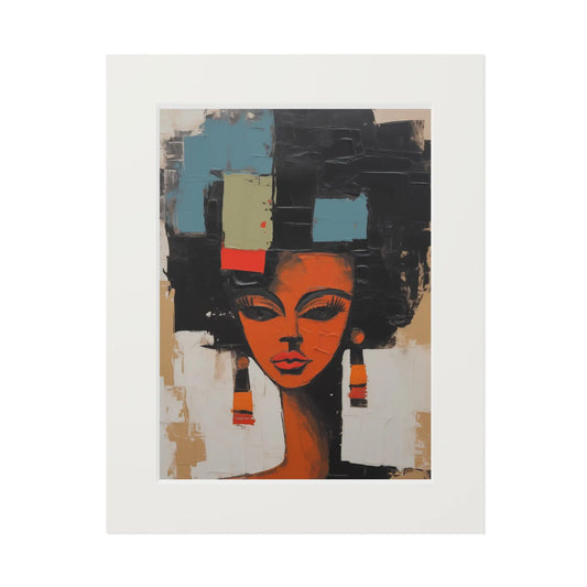 Woman Portrait V, 2024 | Fine Art Prints | African American art prints | African American paintings 