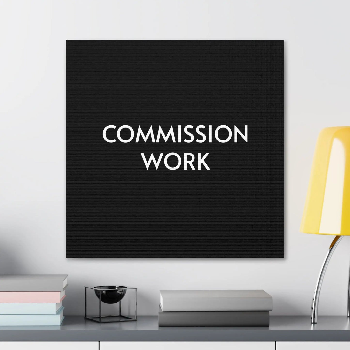 Commission Work on Canvas (Unframed) | Canvas Gallery Wraps 