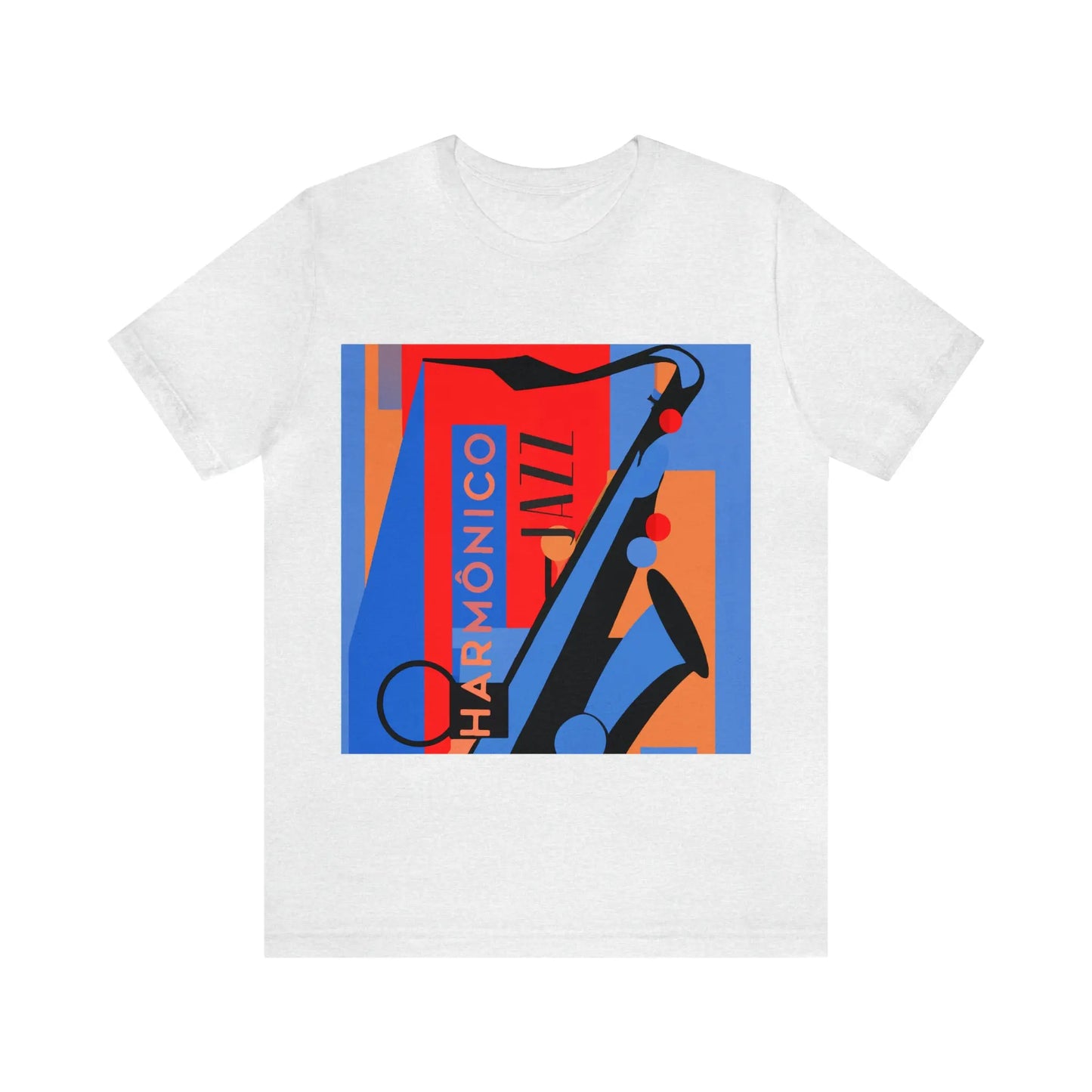 Harmônico Jazz Graphic T-Shirt | Unisex Jersey Short Sleeve Tee 