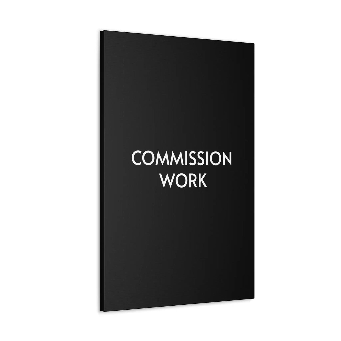 Commission Work on Canvas (Unframed) | Canvas Gallery Wraps 