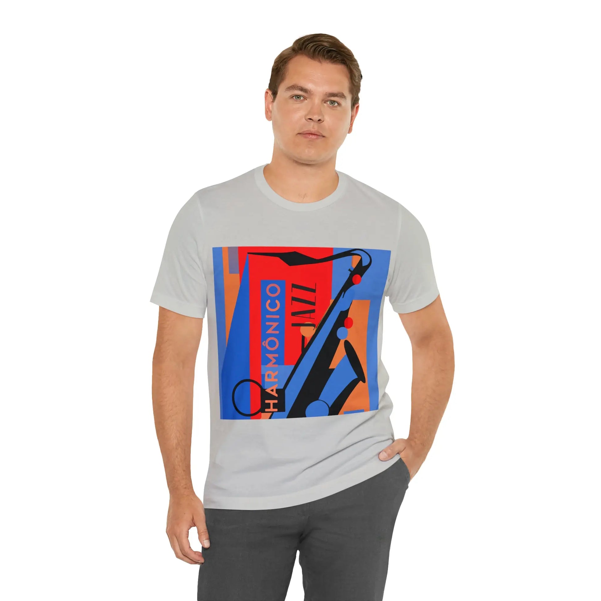 Harmônico Jazz Graphic T-Shirt | Unisex Jersey Short Sleeve Tee 