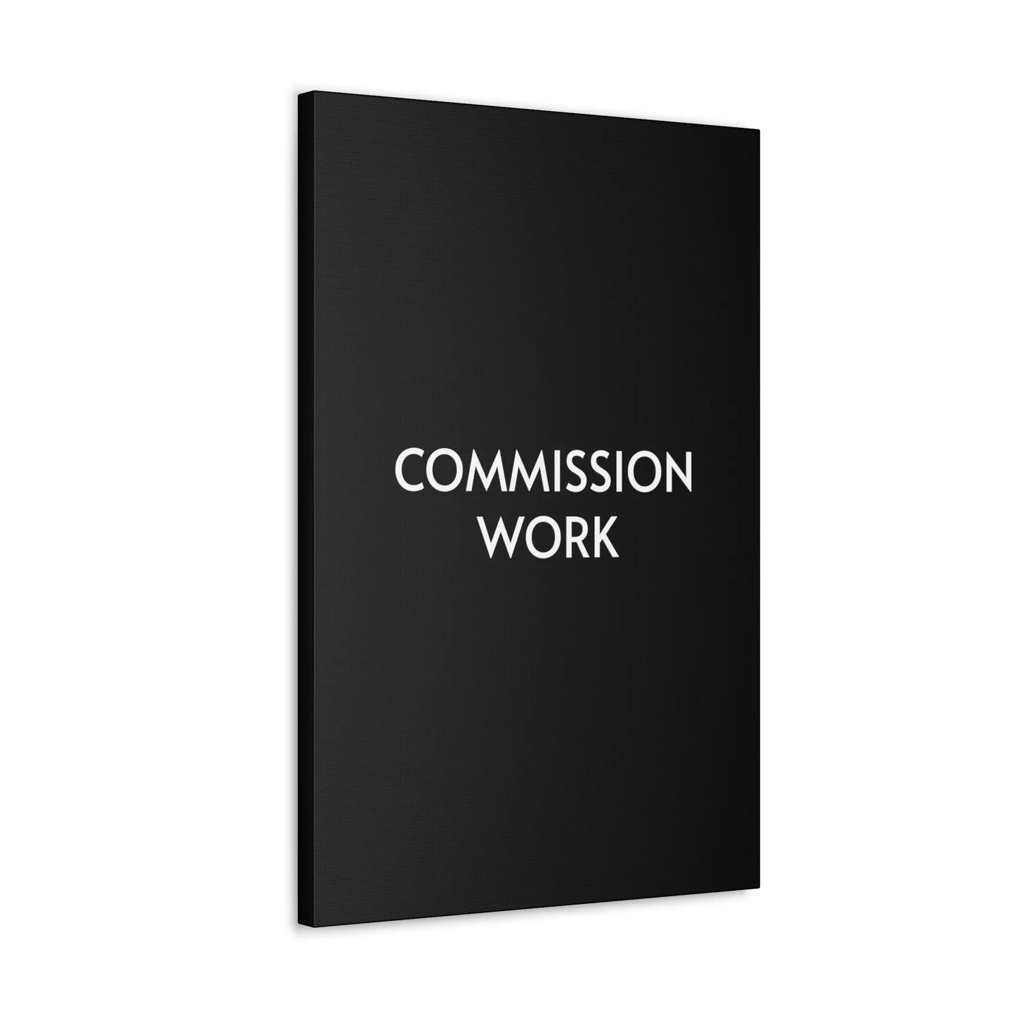 Commission Work on Canvas (Unframed) | Canvas Gallery Wraps 