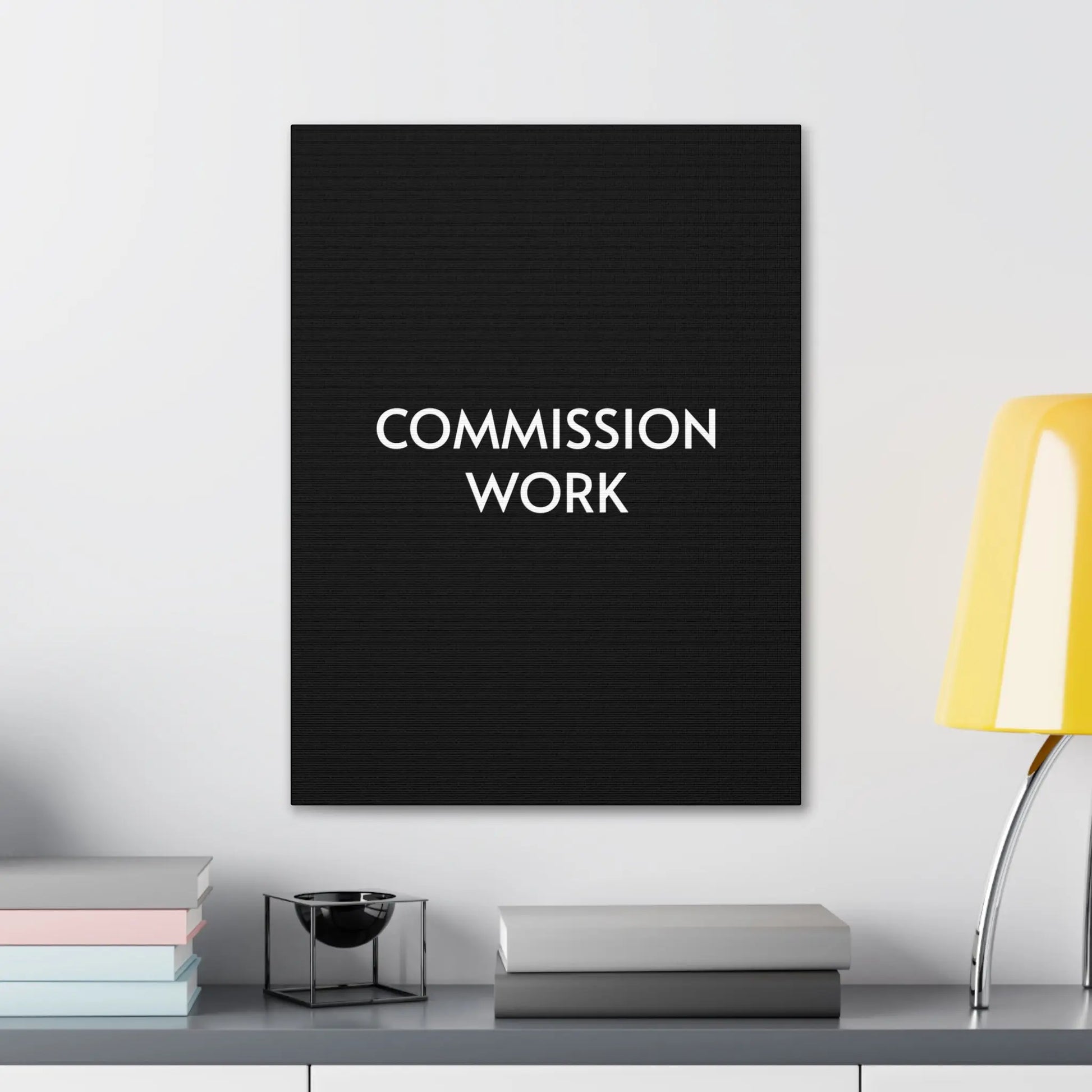 Commission Work on Canvas (Unframed) | Canvas Gallery Wraps 