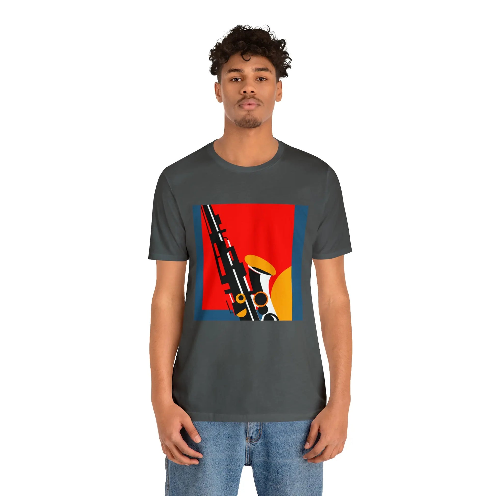 All About Sax Graphic T Shirt | Unisex Jersey Short Sleeve Tee 