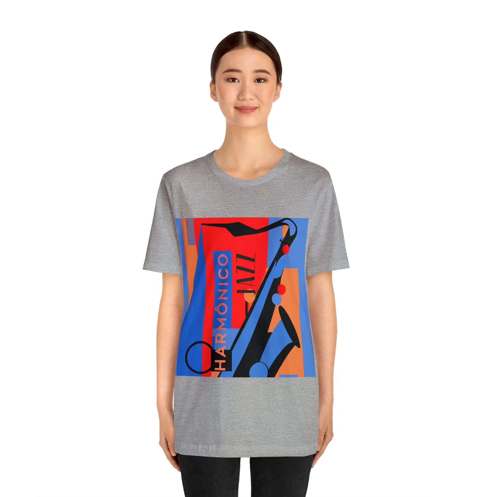 Harmônico Jazz Graphic T-Shirt | Unisex Jersey Short Sleeve Tee 