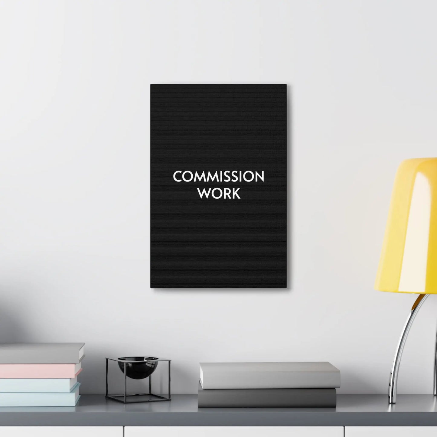 Commission Work on Canvas (Unframed) | Canvas Gallery Wraps 